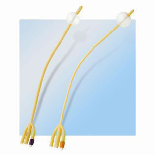 3 Way Latex Foley Catheter - Standard